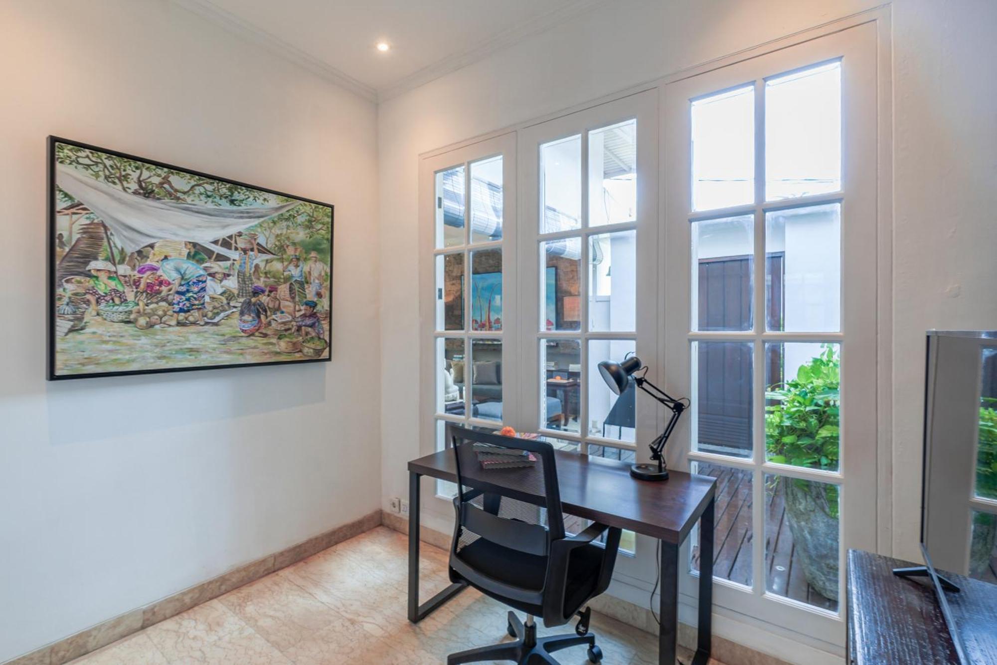 Mosan House - Unique Art-Filled Gem In Perfect Location A Short Walk From The Beach Or Seminyak Square Including Ac Office For Remote Working Екстер'єр фото